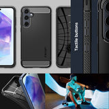 Spigen Samsung Galaxy A55 Cover Rugged Armor Mat Sort