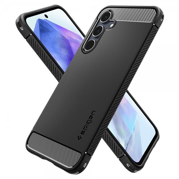 Spigen Samsung Galaxy A55 Cover Rugged Armor Mat Sort