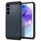 Spigen Samsung Galaxy A55 Cover Tough Armor Metal Slate