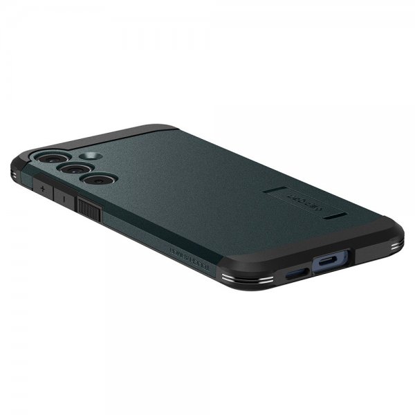 Spigen Samsung Galaxy A55 Cover Tough Armor Phantom Green