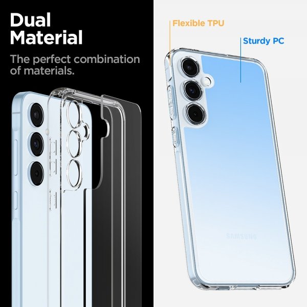 Spigen Samsung Galaxy A55 Cover Ultra Hybrid Crystal Clear