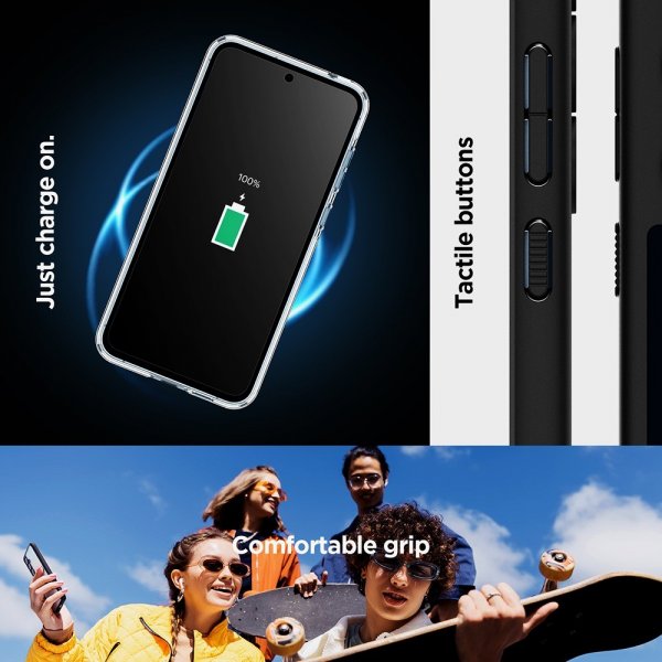 Spigen Samsung Galaxy A55 Cover Ultra Hybrid Mat Sort