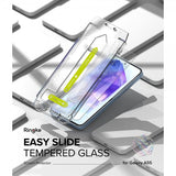 Ringke Samsung Galaxy A55 Skærmbeskyttelse Easy Slide 2-pak