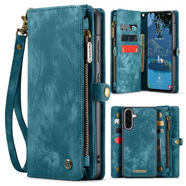CaseMe Samsung Galaxy A56 Etui 008 Series Aftageligt Cover Blå