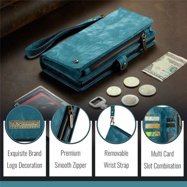 CaseMe Samsung Galaxy A56 Etui 008 Series Aftageligt Cover Blå