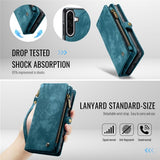 CaseMe Samsung Galaxy A56 Etui 008 Series Aftageligt Cover Blå