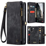 CaseMe Samsung Galaxy A56 Etui 008 Series Aftageligt Cover Sort