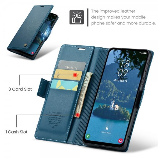CaseMe Samsung Galaxy A56 Etui 023 Series Blå