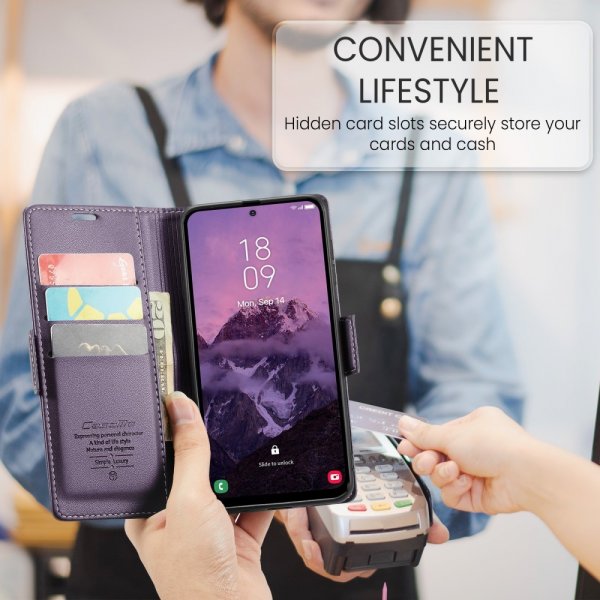 CaseMe Samsung Galaxy A56 Etui 023-serien Lilla