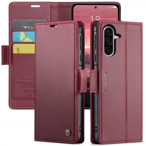 CaseMe Samsung Galaxy A56 Etui 023-serien Rød