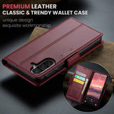 CaseMe Samsung Galaxy A56 Etui 023-serien Rød