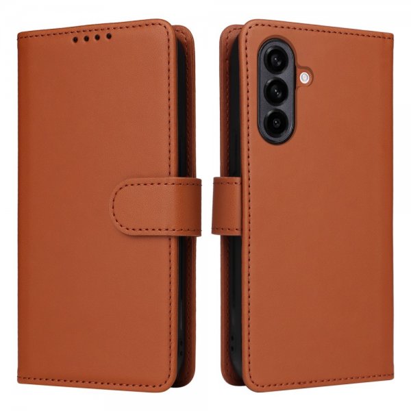 Betopnice Samsung Galaxy A56 Etui med Aftagelig Skal 005 Brun