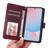 Betopnice Samsung Galaxy A56 Etui med Aftageligt Cover 005 Rød