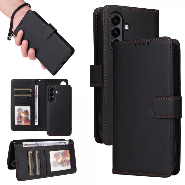Betopnice Samsung Galaxy A56 Etui med Aftageligt Cover 005 Sort