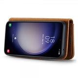 Dg.Ming Samsung Galaxy A56 Etui med Aftagelig Skal Brun