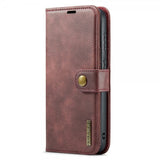 Dg.Ming Samsung Galaxy A56 Etui med Aftageligt Cover Rød