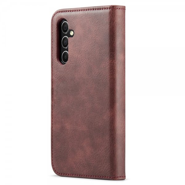 Dg.Ming Samsung Galaxy A56 Etui med Aftageligt Cover Rød