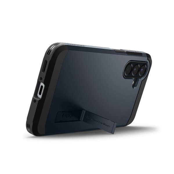 Spigen Samsung Galaxy A56 Cover Tough Armor Metal Slate