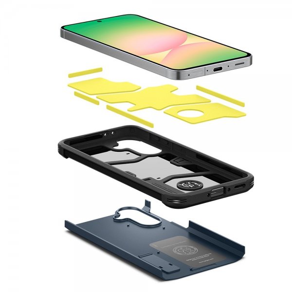 Spigen Samsung Galaxy A56 Cover Tough Armor Metal Slate