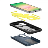 Spigen Samsung Galaxy A56 Cover Tough Armor Metal Slate