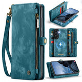 CaseMe Samsung Galaxy A57 Etui 008 Series Aftageligt Cover Blå