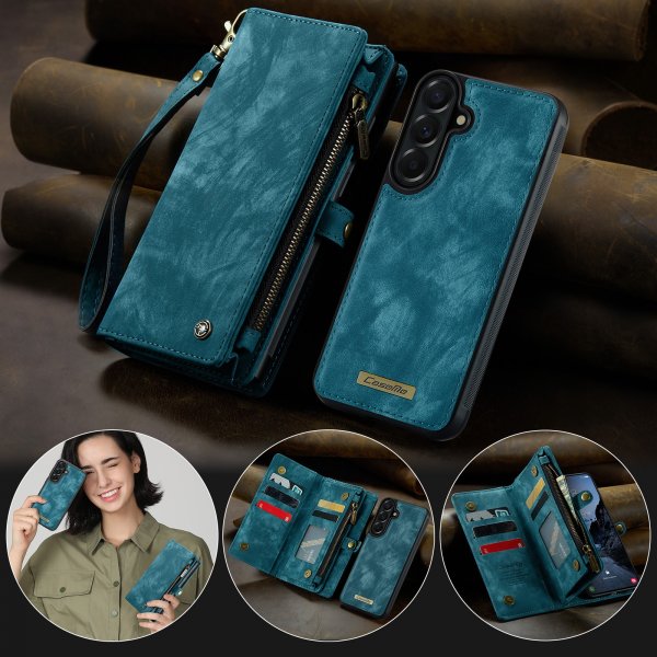 CaseMe Samsung Galaxy A57 Etui 008 Series Aftageligt Cover Blå