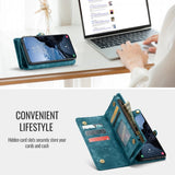 CaseMe Samsung Galaxy A57 Etui 008 Series Aftageligt Cover Blå