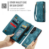CaseMe Samsung Galaxy A57 Etui 008 Series Aftageligt Cover Blå