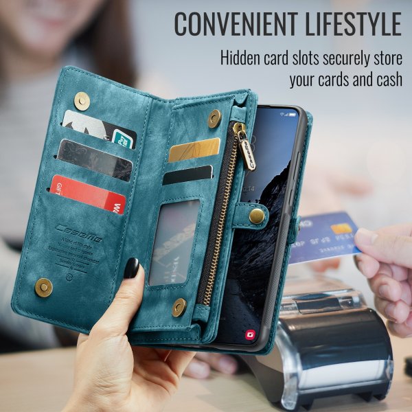 CaseMe Samsung Galaxy A57 Etui 008 Series Aftageligt Cover Blå