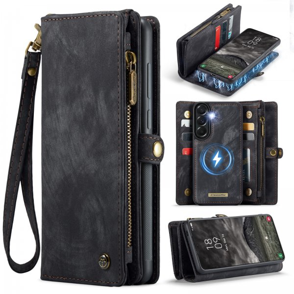 CaseMe Samsung Galaxy A57 Etui 008 Series Aftageligt Cover Sort