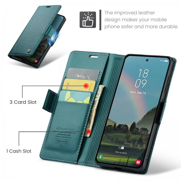 CaseMe Samsung Galaxy A57 Etui 023 Series Grøn