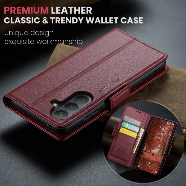 CaseMe Samsung Galaxy A57 Cover 023-serien Rød