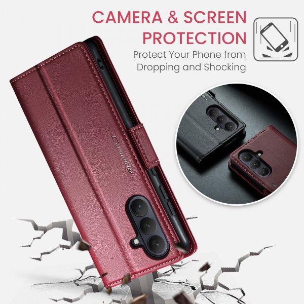 CaseMe Samsung Galaxy A57 Cover 023-serien Rød