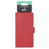 Gear Samsung Galaxy A57 Etui 3 Kortlommer Rød