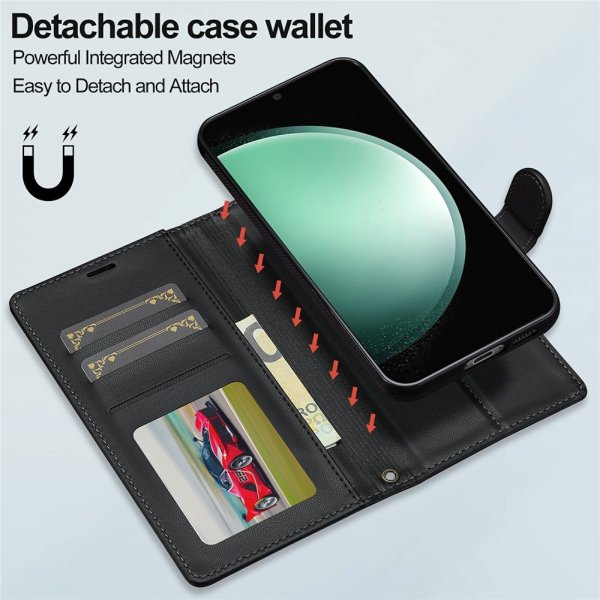 Nordic Covers Samsung Galaxy A57 Etui med aftageligt MagSafe-cover Raven Black