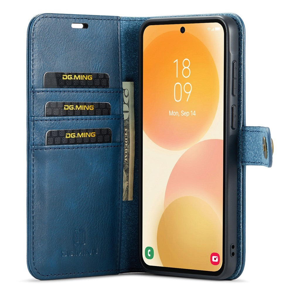 Dg.Ming Samsung Galaxy A57 Etui med Aftageligt Cover Blå