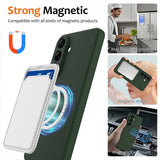 Samsung Galaxy A57 Cover med Rem Silikone MagSafe Grøn