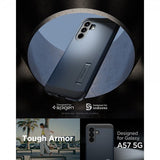 Spigen Samsung Galaxy A57 Cover Tough Armor Metal Slate