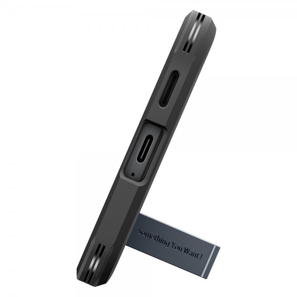 Spigen Samsung Galaxy A57 Cover Tough Armor Metal Slate