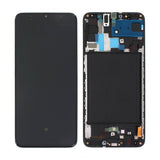 Samsung Galaxy A70 (SM-A705F) LCD Skærm med Display Original - Sort