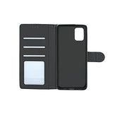 Samsung Galaxy A71 Cover med Stander Sort