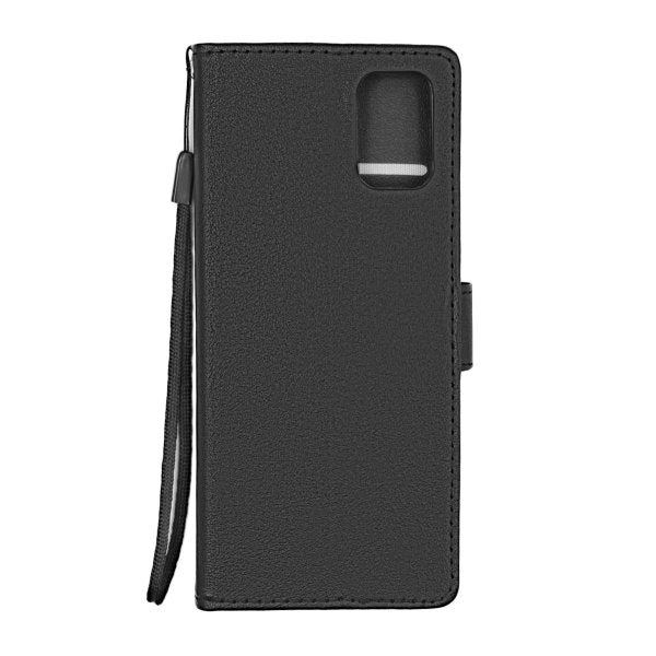 Samsung Galaxy A71 Cover med Stander Sort