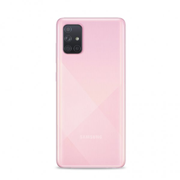 Puro Samsung Galaxy A71 Cover Nude Transparent