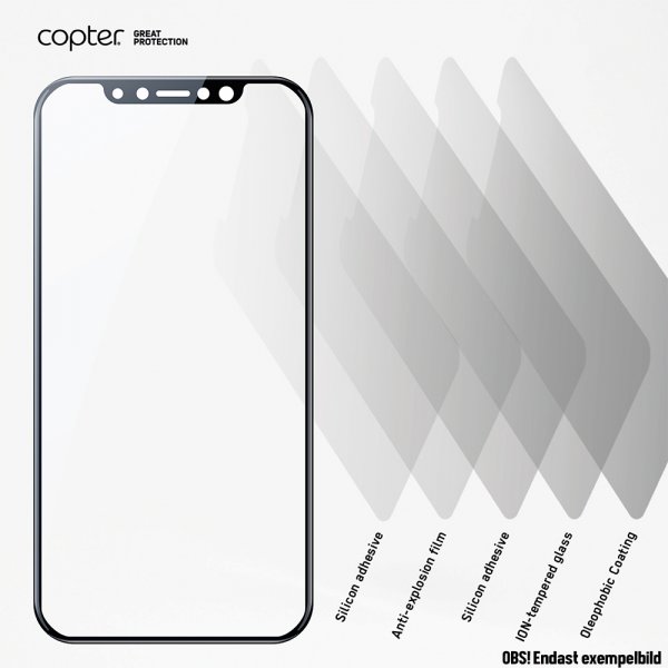 Copter Samsung Galaxy A71 Skærmbeskyttelse Exoglass Curved