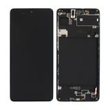Samsung Galaxy A71 (SM-A715F) LCD Skærm med Display Original - Sort