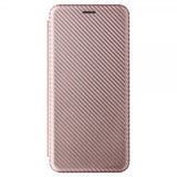 Samsung Galaxy A72 Cover Kulfibertekstur Rosaguld