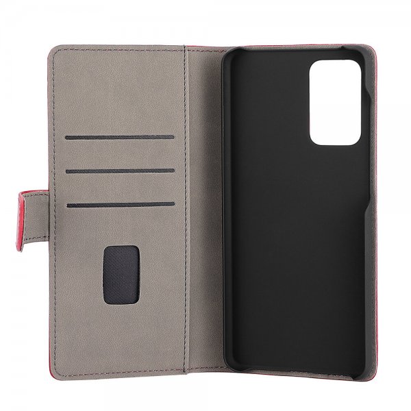 Gear Samsung Galaxy A52/A52s 5G Etui med Kortlomme Rød