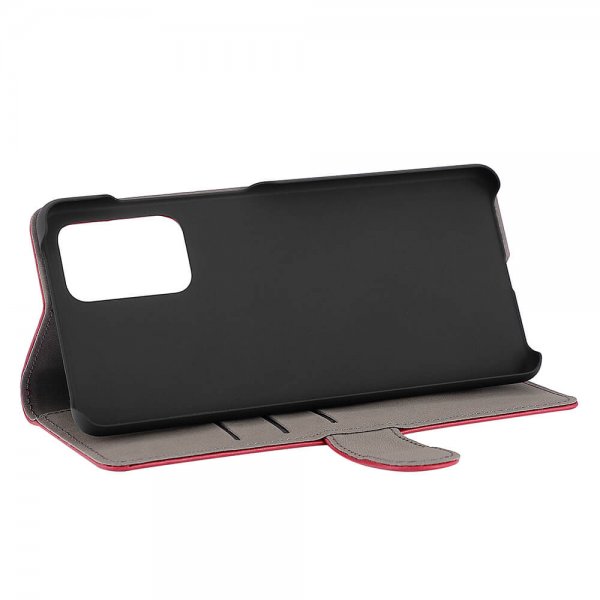 Gear Samsung Galaxy A52/A52s 5G Etui med Kortlomme Rød