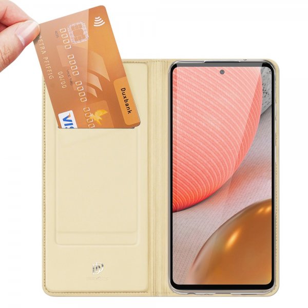 Dux Ducis Samsung Galaxy A72 Cover Skin Pro Series Guld