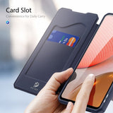 Dux Ducis Samsung Galaxy A72 Cover Skin X Series Blå